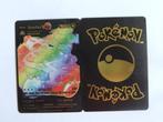 zwarte regenboogkaart snorlax V max 340, Hobby en Vrije tijd, Verzamelkaartspellen | Pokémon, Verzenden, Nieuw, Losse kaart