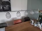 Hanglamp eettafel, Ophalen of Verzenden, Zo goed als nieuw, Glas, Minder dan 50 cm