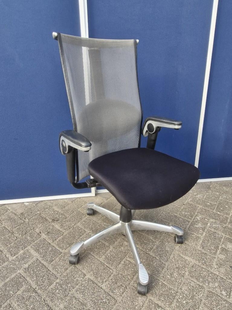 HAG H09 bureaustoelen ( diverse soorten) directie / 24 uurs, Postbus, Hag, Zwart, Ophalen of Verzenden