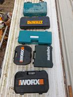 Lege Gereedschapskoffers - Diverse Merken, Ophalen of Verzenden, Gebruikt