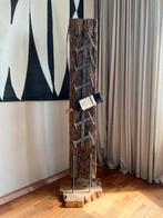 Zwaar massief wijnrek, Huis en Inrichting, Woonaccessoires | Wijnrekken, Ophalen, Zo goed als nieuw, Hout, 75 cm of meer