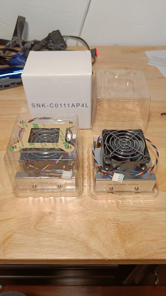 Supermicro SNK-C0111AP4L server CPU koeler, Computers en Software, Computerkoelers, Zo goed als nieuw, Luchtkoeling, Ophalen of Verzenden