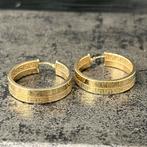 14k gouden oorbellen versace model, Sieraden, Tassen en Uiterlijk, Oorbellen, Ophalen of Verzenden, Zo goed als nieuw