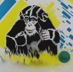 zeefdruk Hugo Kaagman Chimptoys, Ophalen of Verzenden