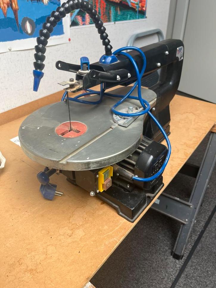Ferm Figuurzaagmachine - Precisie Zagen, Doe-het-zelf en Verbouw, Gereedschap | Overige machines, Gebruikt, Ophalen