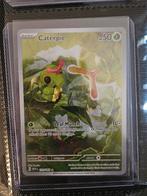 Pokemon Caterpie 172/165 151 Set Engels, Ophalen of Verzenden, Zo goed als nieuw, Losse kaart, Foil