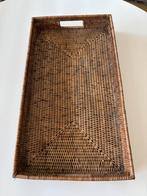 BIRMA rieten dienblad 60x33x8, Huis en Inrichting, Woonaccessoires | Dienbladen, Ophalen of Verzenden, Zo goed als nieuw, Rechthoekig