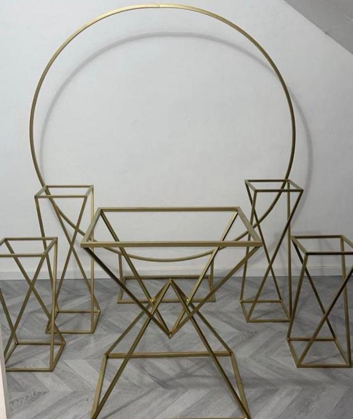 Backdrop (TE HUUR) €150, Huis en Inrichting, Woonaccessoires | Schalen en Manden, Zo goed als nieuw, Rond, Ophalen of Verzenden
