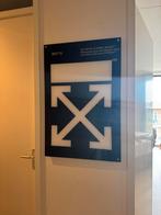 Off-White Virgil Abloh Plexiglas Designobject, Ophalen of Verzenden