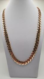 gouden coban link ketting 14kt, Sieraden, Tassen en Uiterlijk, Kettingen, Www.bredajuwelier.nl, Nieuw, Ophalen of Verzenden, Www.bredajuwelier.nl