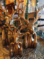 Countryfield kerstfiguur rendier goud, Ophalen of Verzenden, Nieuw