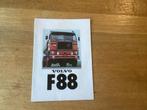Volvo F88 Brochure - 1975, Boeken, Ophalen of Verzenden, Zo goed als nieuw, Volvo