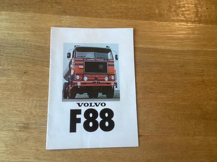 Volvo F88 Brochure - 1975, Boeken, Auto's | Folders en Tijdschriften, Zo goed als nieuw, Volvo, Ophalen of Verzenden