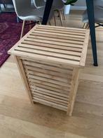 Wasmand bamboe, Huis en Inrichting, Ophalen, Mand, Vierkant, Zo goed als nieuw