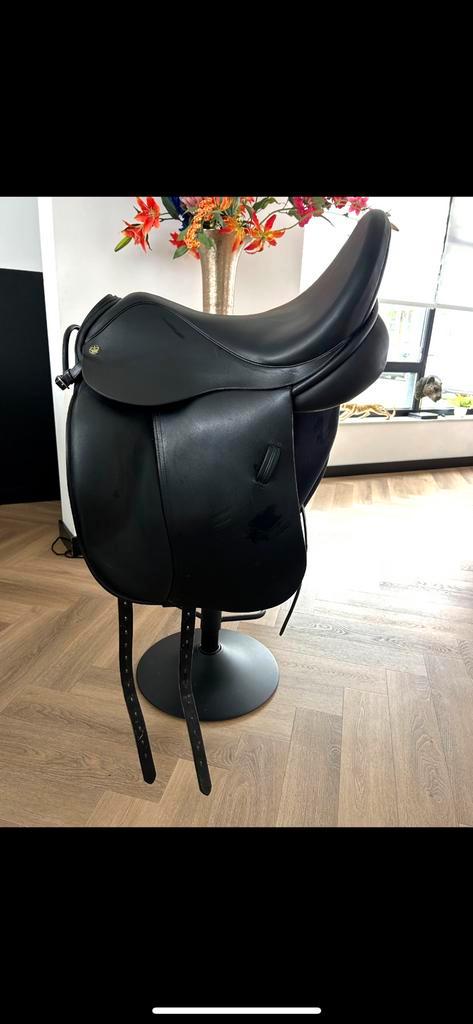 Ideal zadel Lynx TF Deluxe, Dieren en Toebehoren, Paarden en Pony's | Zadels, Zo goed als nieuw, Dressuur, Ophalen of Verzenden