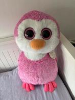 Beanie boos roze pinquin, Kinderen en Baby's, Speelgoed | Knuffels en Pluche, Ophalen of Verzenden, Overige typen