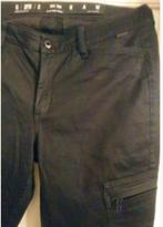 Als Nieuw G-STAR raw Slim Cargo zakken broek Zwart W32 L32, Kleding | Heren, G-Star Raw, Zwart, Zo goed als nieuw, Verzenden