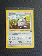 Pokemon - Jigglypuff WOTC Black Star Promo, Ophalen of Verzenden, Zo goed als nieuw, Losse kaart, Foil