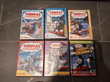 Thomas de trein dvd's! 6 stuks! Inclusief Kerst dvd! beschikbaar voor biedingen