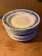 Borden (6 plat, 5 diep) blauw wit Alba Iulia, Ophalen