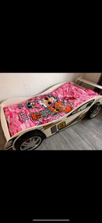 Autobed, Kinderen en Baby's, Kinderkamer | Bedden, Ophalen, 85 tot 100 cm, Gebruikt, Matras