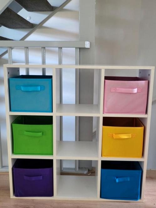 Roomdivider speelgoed opruimkast multicolor, Kinderen en Baby's, Kinderkamer | Commodes en Kasten, Gebruikt, Kast, Minder dan 90 cm