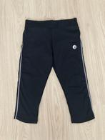 Zwarte sportlegging met witte strepen, Leontien, Zwart, Ophalen of Verzenden, Maat 36 (S)