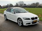 BMW 3-serie 318d APK 06-2026 M-pakket 2e eigenaar, Auto's, Zwart, Wit, Bedrijf, 3-Serie