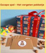 Escaperoom spel, speurtocht sinterlaas pakkesavond, Ophalen, Zo goed als nieuw