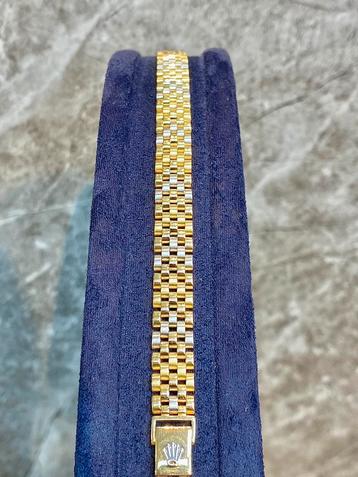 14k Gouden Rolex Armband Bi-color beschikbaar voor biedingen