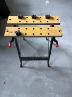 Kleine opvouwbare werkbank, Doe-het-zelf en Verbouw, Werkbanken, Ophalen, Zo goed als nieuw