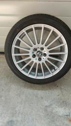 set velgen en banden, Ophalen, 17 inch, Zomerbanden, Gebruikt