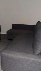 Grijze slaapbank ikea friheten, Huis en Inrichting, Slaapkamer | Slaapbanken, Ophalen, Tweepersoons, Zo goed als nieuw, Overige maten