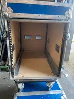 Flightcase 19Inch 12HE Double doors + Bleu Wheels Case nr.18, Muziek en Instrumenten, Ophalen, Zo goed als nieuw, Speaker of Versterker
