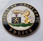 Penning politie Charleroi België., Ophalen of Verzenden, Landmacht, Nederland, Embleem of Badge