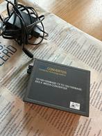 Media Converter CVT-3002W2A (SM-10) / Glasvezel, Computers en Software, Routers en Modems, Ophalen of Verzenden, Zo goed als nieuw
