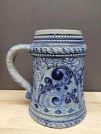 Blauw/grijze bierpul (antiek), Antiek en Kunst, Antiek | Keramiek en Aardewerk, Ophalen of Verzenden