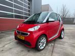 Smart ForTwo Electric Drive Cabrio rood | Airco | nette auto, Auto's, Smart, Automaat, Zwart, 47 pk, Origineel Nederlands