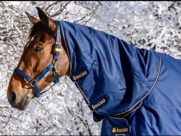 NIEUWE Bucas Irish Turnout 300g waterdichte hals navy XS beschikbaar voor biedingen