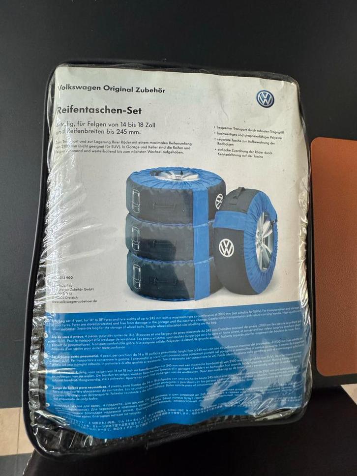 Bandenbeschermhoezen VW Origineel, Auto-onderdelen, Overige Auto-onderdelen, Volkswagen, Nieuw, Ophalen of Verzenden