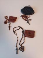 Drie Rozenkransen met etui, Ophalen of Verzenden