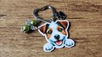 Tashanger sleutelhanger Jack russel met guardian angel, Dieren en Toebehoren, Honden-accessoires, Verzenden, Nieuw