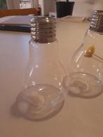 2 lamp vaasjes serax, Huis en Inrichting, Overige kleuren, Ophalen of Verzenden, Minder dan 50 cm, Glas