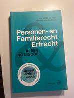 Personen- en Familierecht, Erfrecht - Nieuw!, Boeken, Studieboeken en Cursussen, Ophalen of Verzenden, Gamma, Nieuw, WO