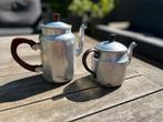 Aluminium thee- en koffiepot, Ophalen of Verzenden