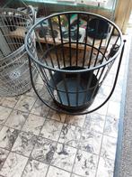 Stoere ijzeren mand / vuurkorf, Ophalen, Gebruikt, Vuurkorf