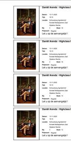 Daniel Arends Tiel 13-11-2025, Tickets en Kaartjes, Drie personen of meer, November