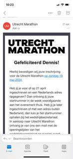 19 mei 2024 marathon utrecht of halve marathon, Tickets en Kaartjes, Mei, Twee personen