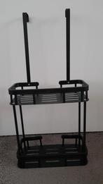 Doucherek met 2-lagen, Zonder Boren op te Hangen, Huis en Inrichting, Ophalen of Verzenden, Nieuw, Zwart, Overige typen