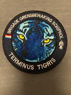 Embleem brigade grensbewaking Schiphol Terminus Tigris, Verzenden, Marechaussee, Nederland, Embleem of Badge